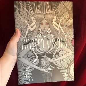 Twisted Visions Junji Ito Art Hardcover Book